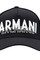 Bejsbolówka Armani Exchange czarny